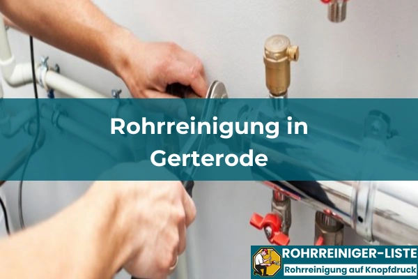 Rohrreinigung in Thüringen 9 Rohrreinigung in Gerterode